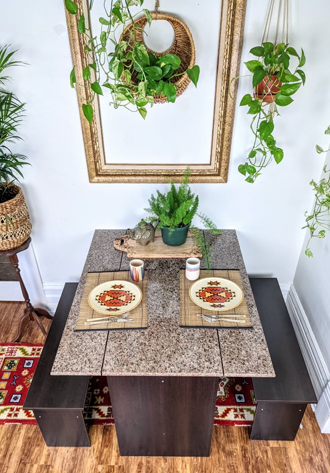 The Marcel Table & Benches