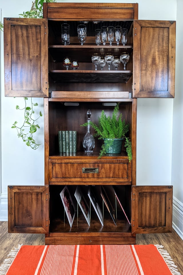 The Hendron Bar Cabinet