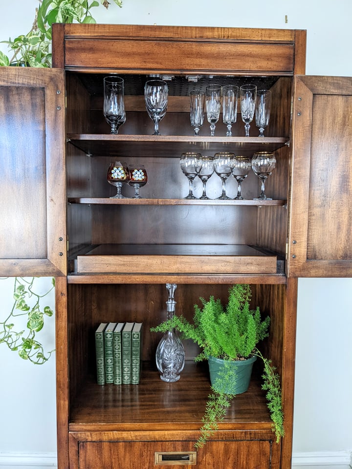 The Hendron Bar Cabinet