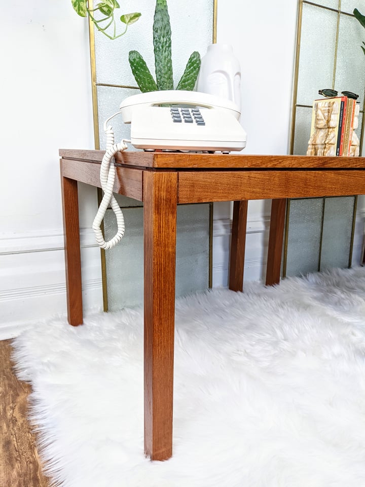 Yes these are actually teakwood tables!