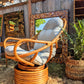 The Rattan Swivel Chair