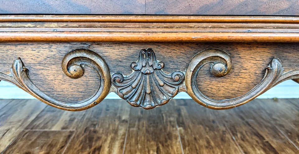 The Walnut Vanity Dresser