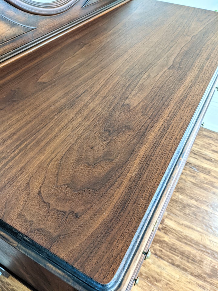 The Walnut Vanity Dresser