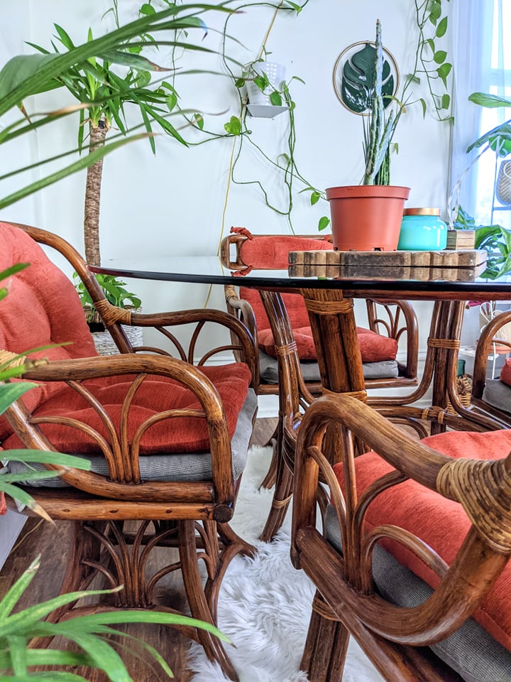 The Five Piece Rattan Set