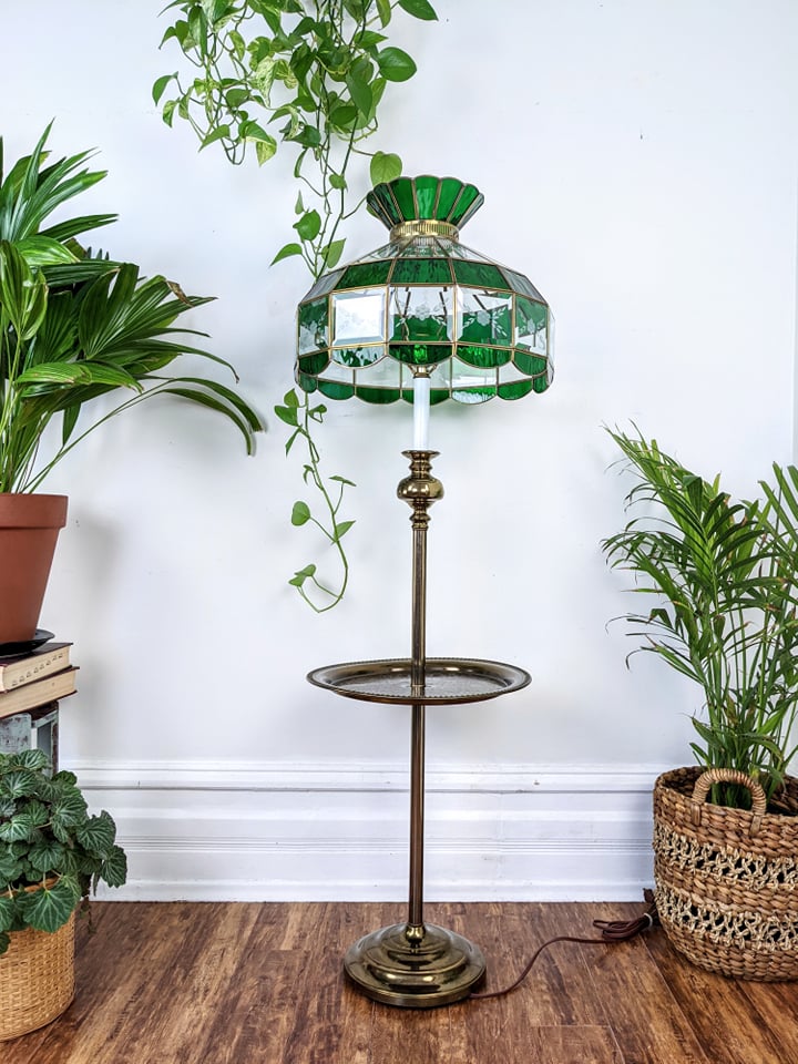 The Emerald Lantern Table