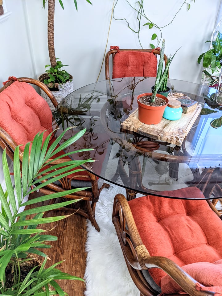 The Five Piece Rattan Set