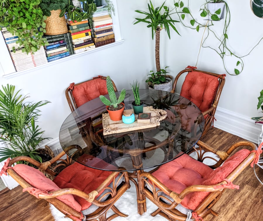 The Five Piece Rattan Set