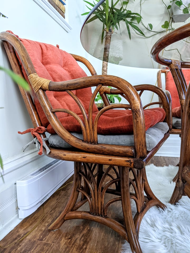 The Five Piece Rattan Set