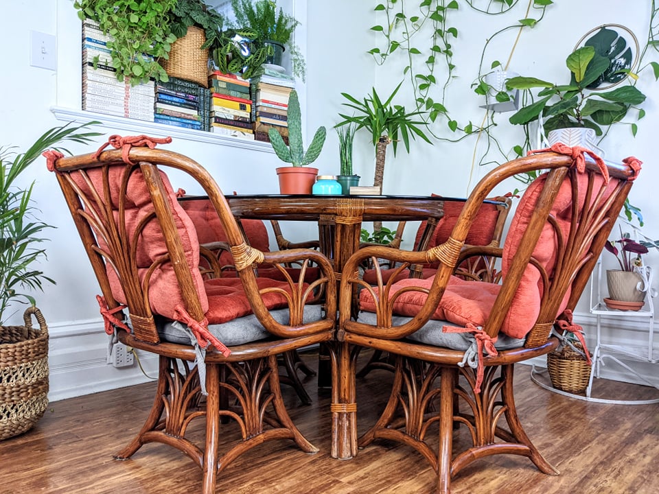 The Five Piece Rattan Set