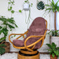 The Bazaar Rattan Swivel Chair