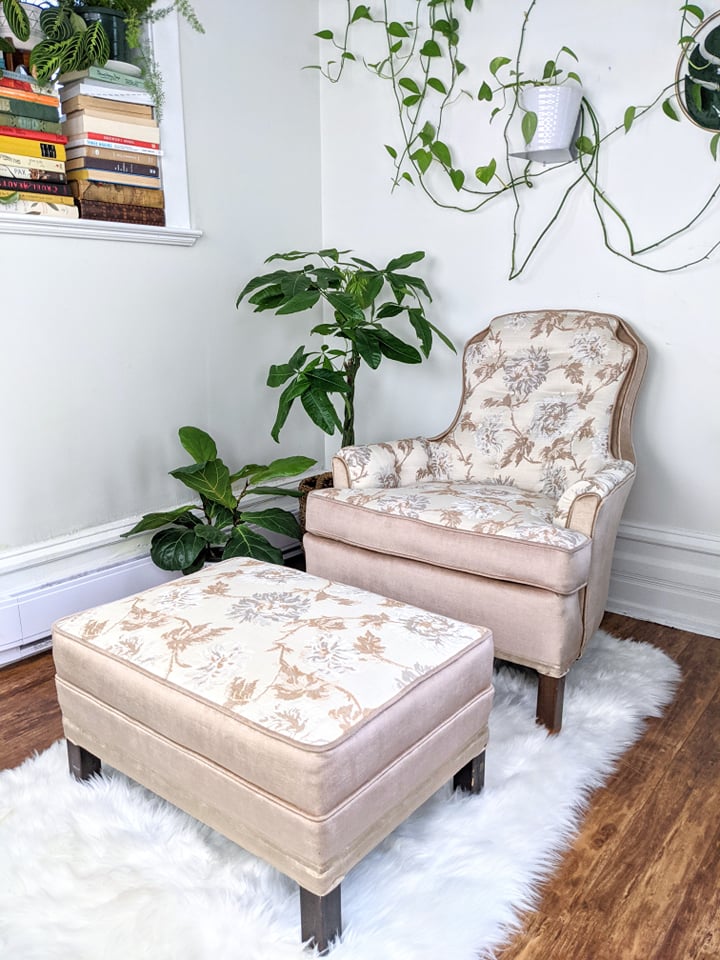 The Alto Armchair & Ottoman