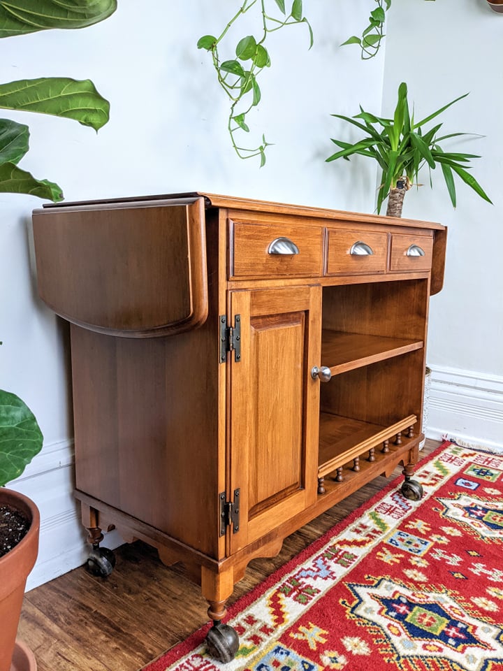 The Tell City Serving Cart