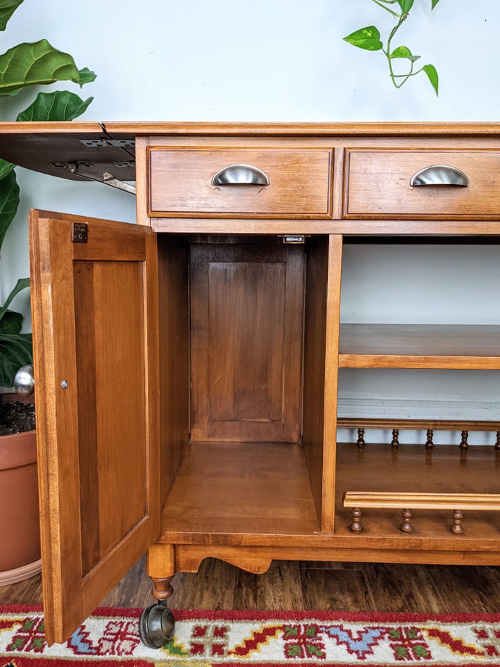 The Tell City Serving Cart