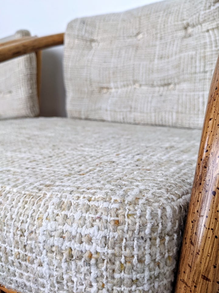 The Silver Sands Rattan Stools