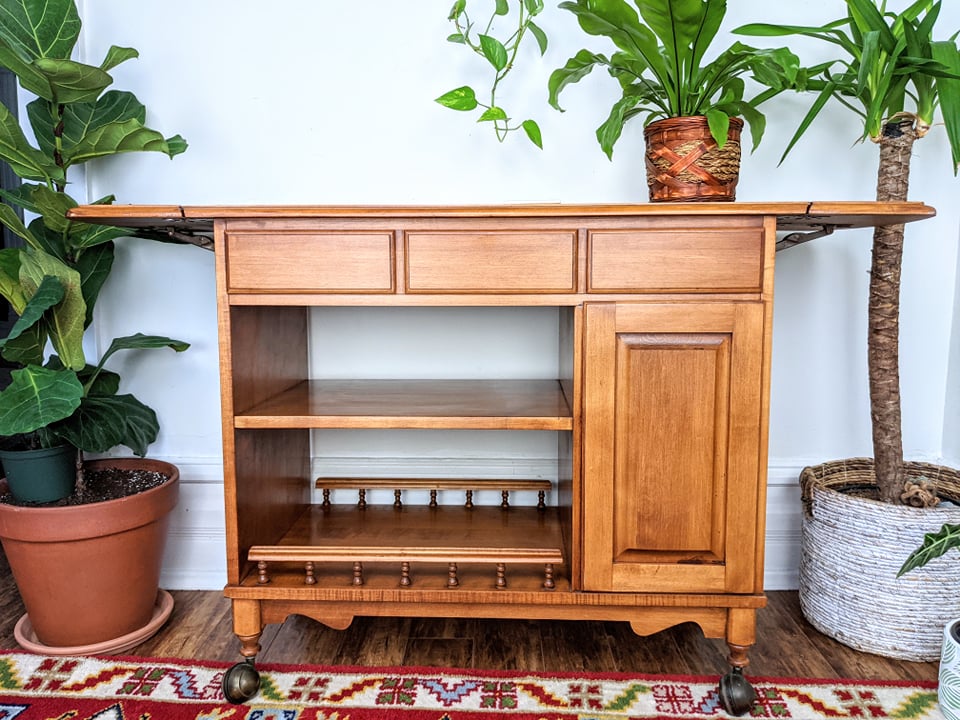The Tell City Serving Cart