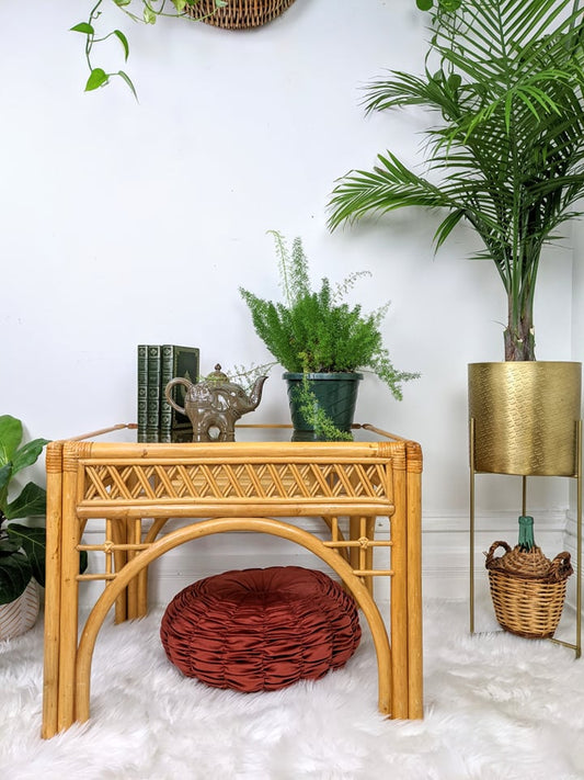 The Marrakesh Rattan Table