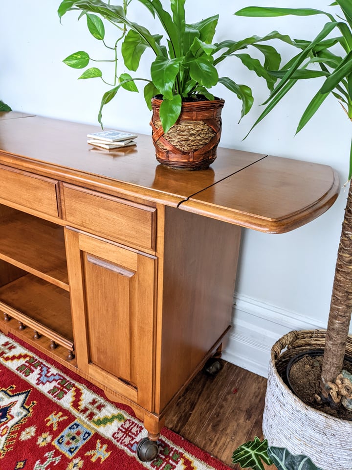 The Tell City Serving Cart