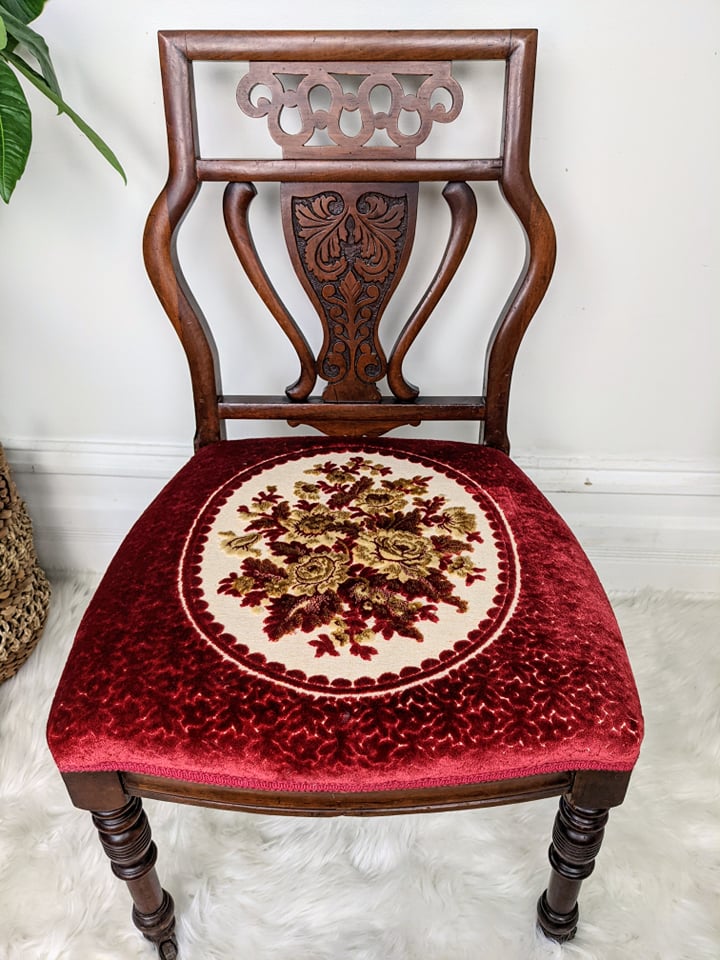 The Merlot Parlour Chair