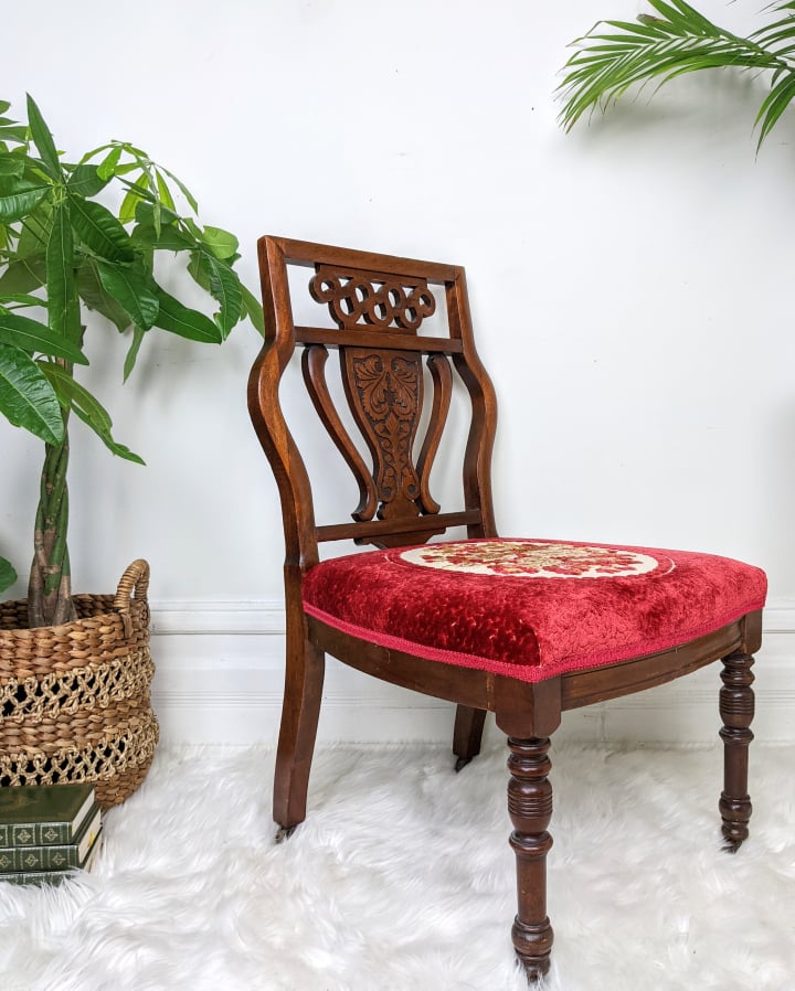 The Merlot Parlour Chair