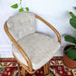 The Silver Sands Rattan Stools