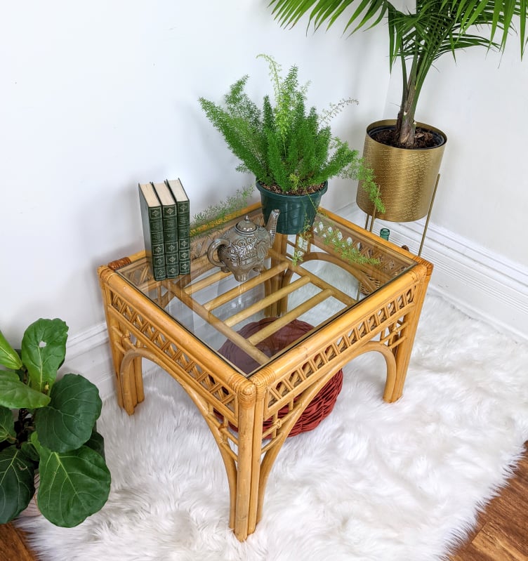 The Marrakesh Rattan Table