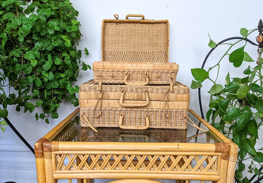 The Wicker Suitcases