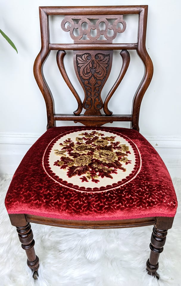 The Merlot Parlour Chair