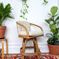 The Silver Sands Rattan Stools