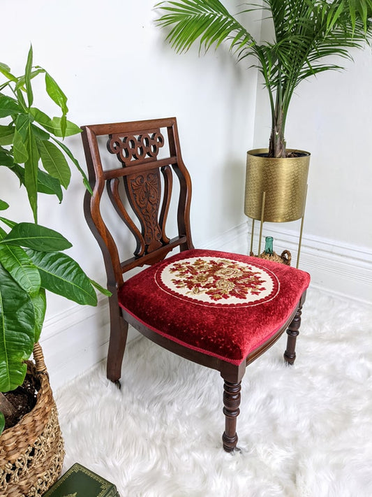 The Merlot Parlour Chair