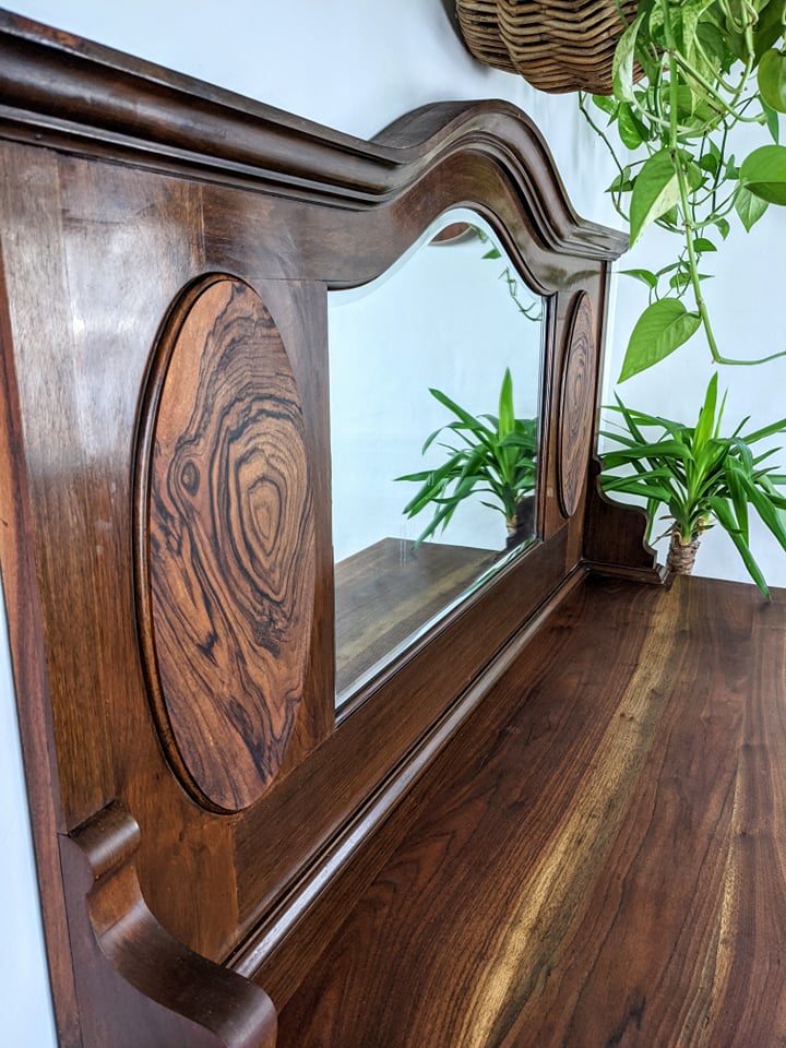 The Adamo Sideboard w/ Mirror