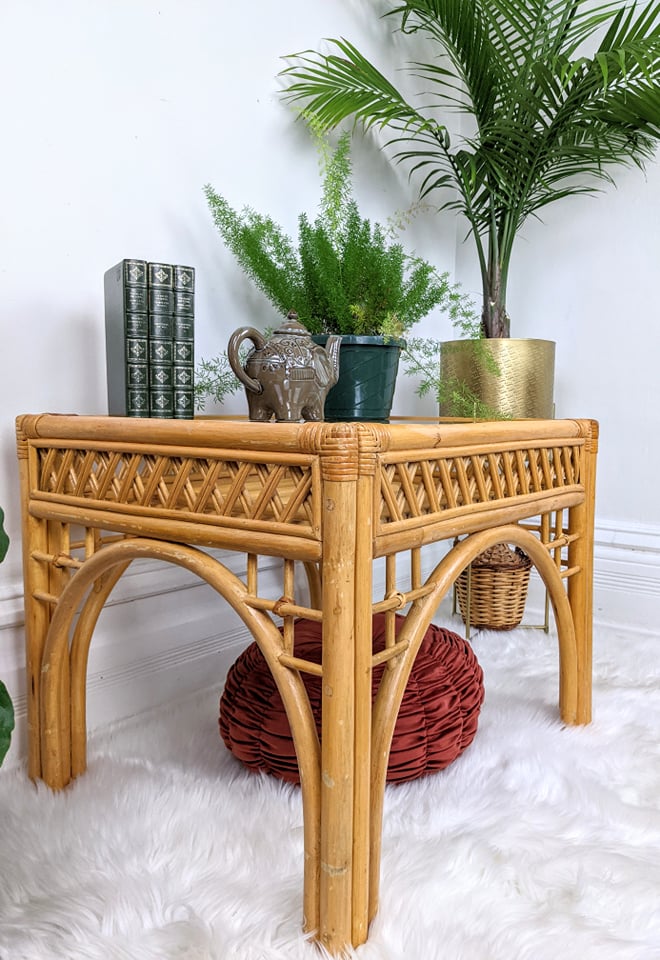 The Marrakesh Rattan Table