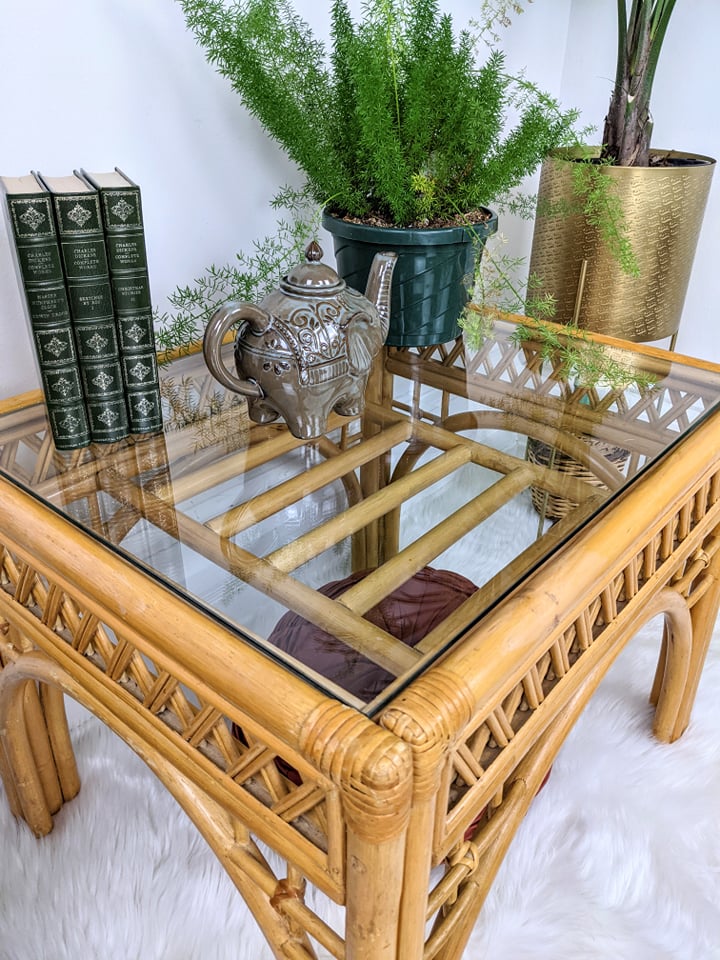 The Marrakesh Rattan Table
