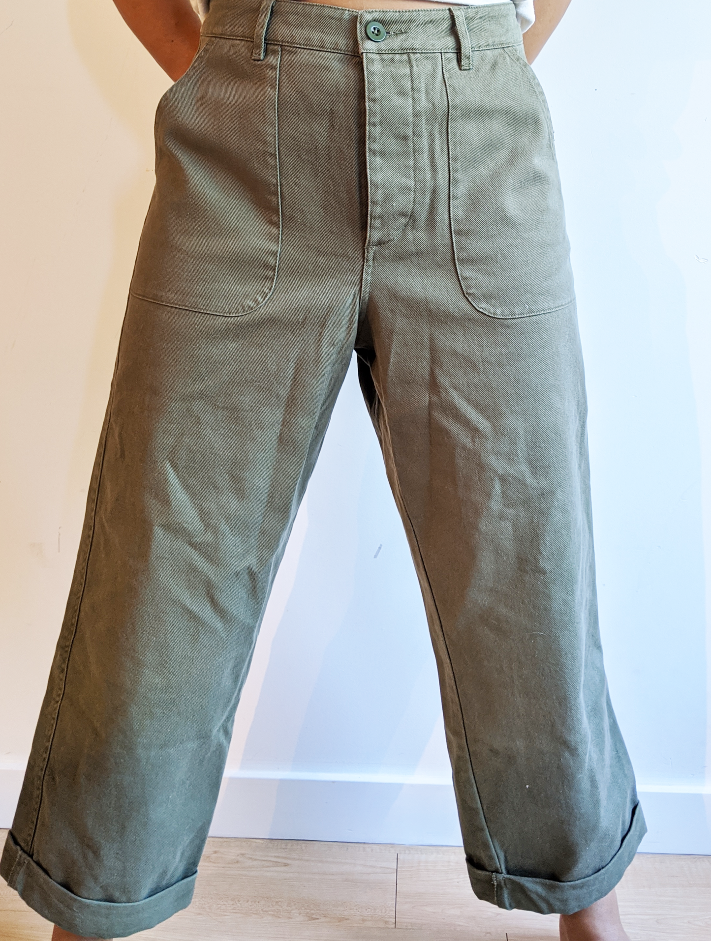 Fatigue Pants Olive Drab Vintage Unisex