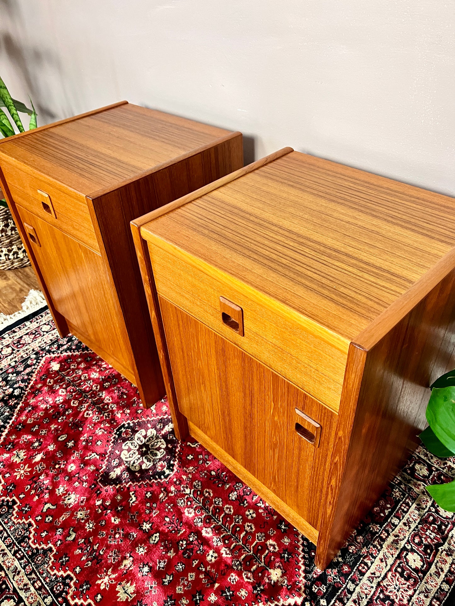 The Rasmus Teak Nightstands