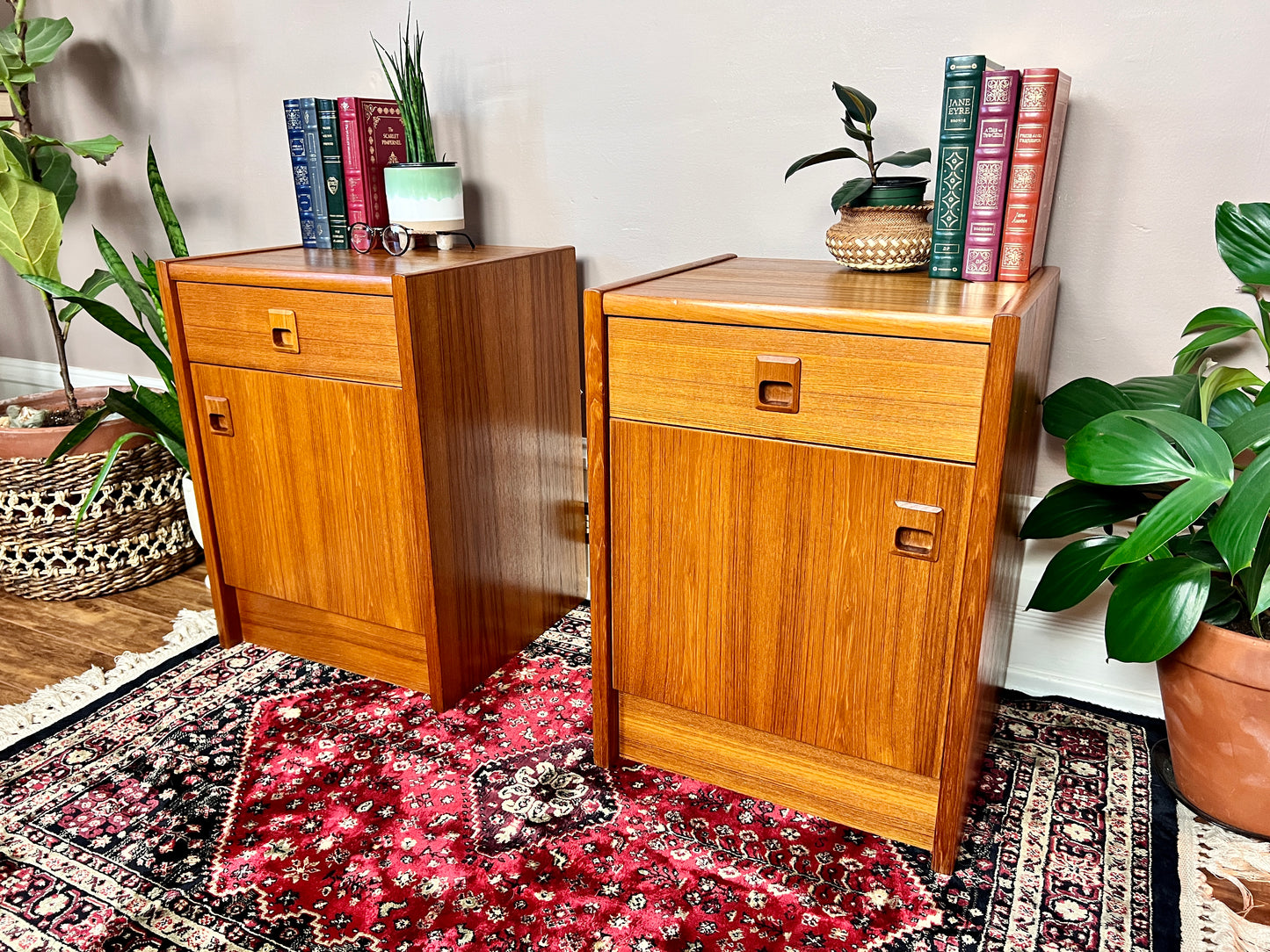 The Rasmus Teak Nightstands