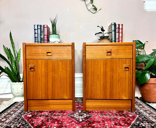 The Rasmus Teak Nightstands