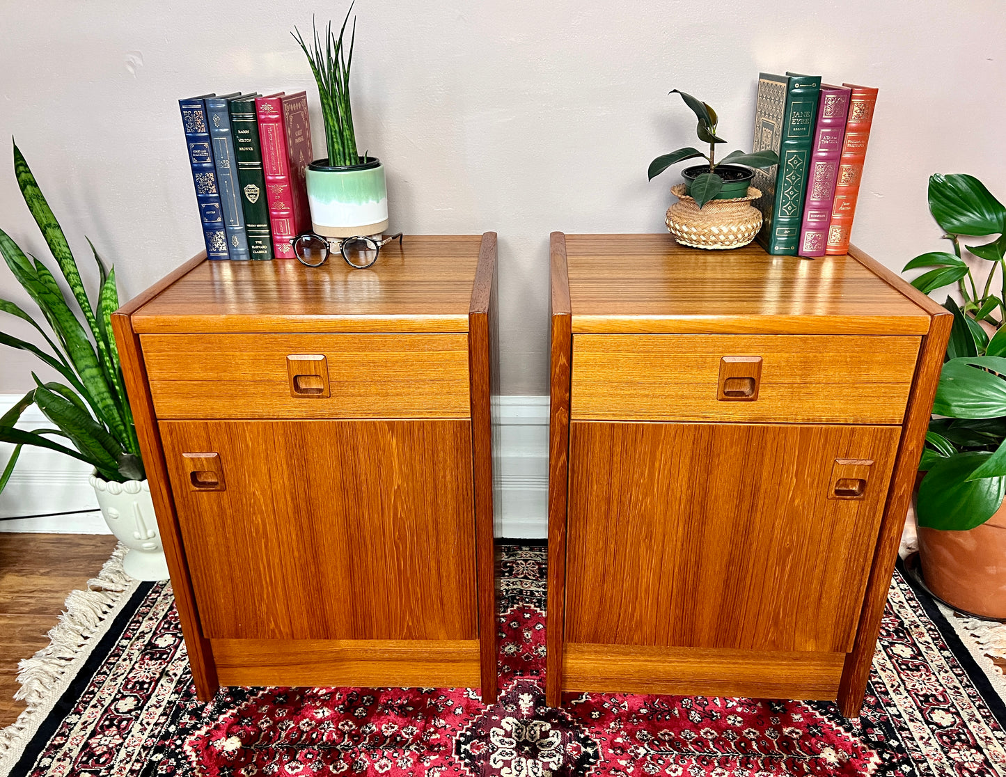 The Rasmus Teak Nightstands