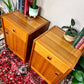 The Rasmus Teak Nightstands