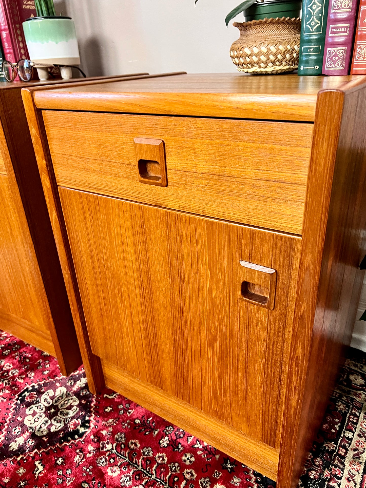 The Rasmus Teak Nightstands