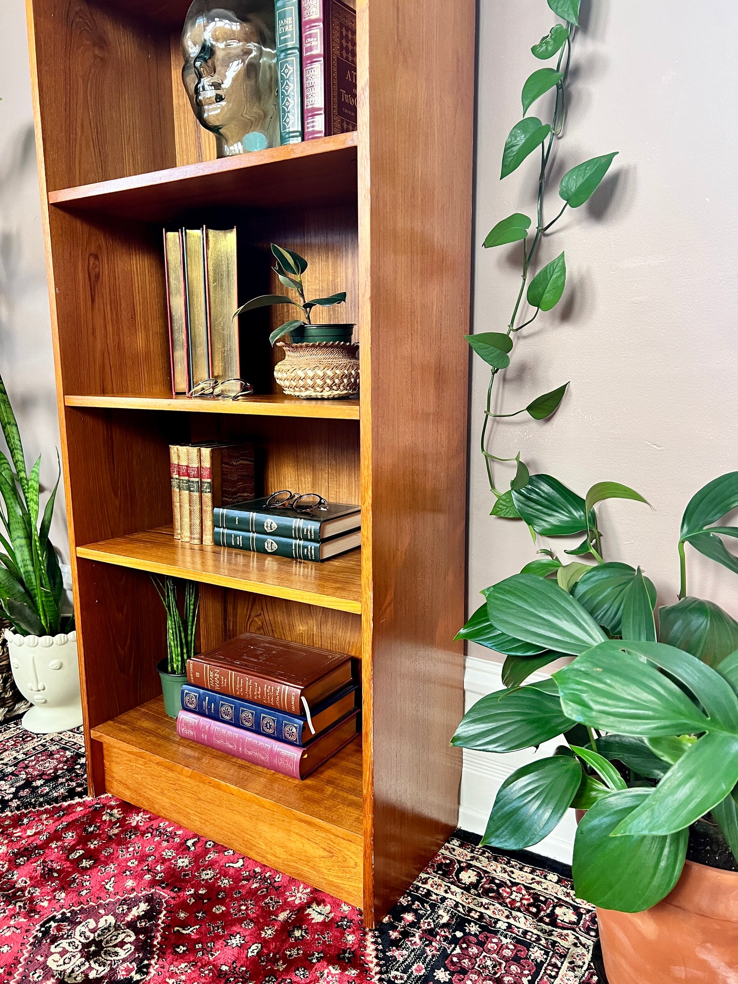The Tobias Teak Shelf
