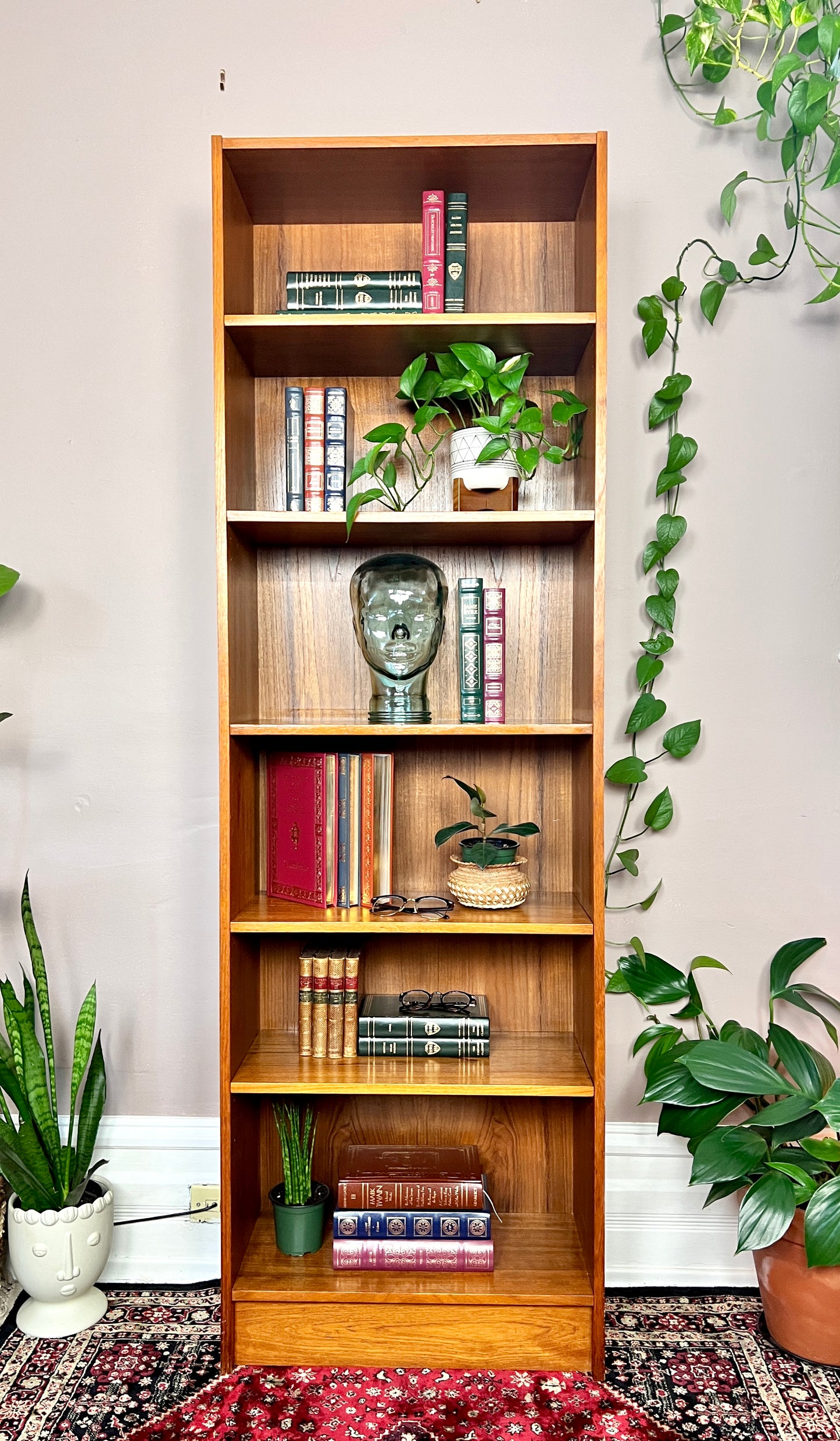 The Tobias Teak Shelf