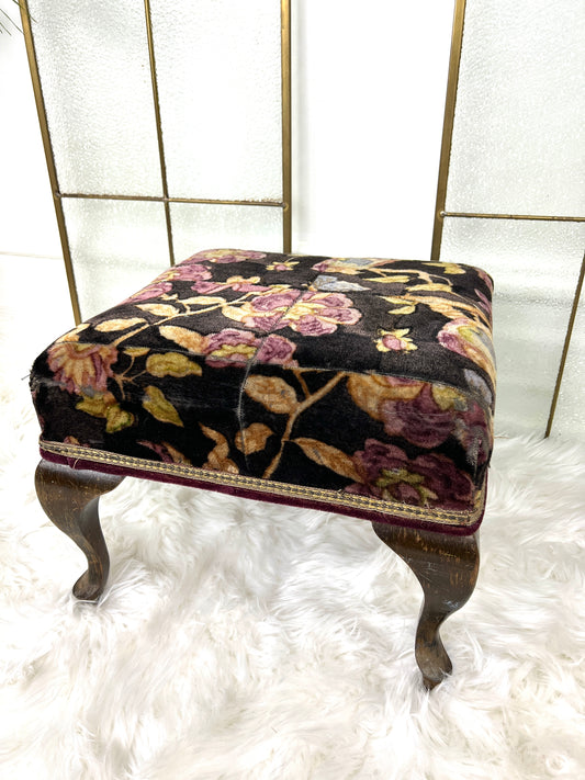 The Dark Garden Footstool