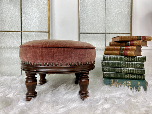 The Brandy Rose Footstool