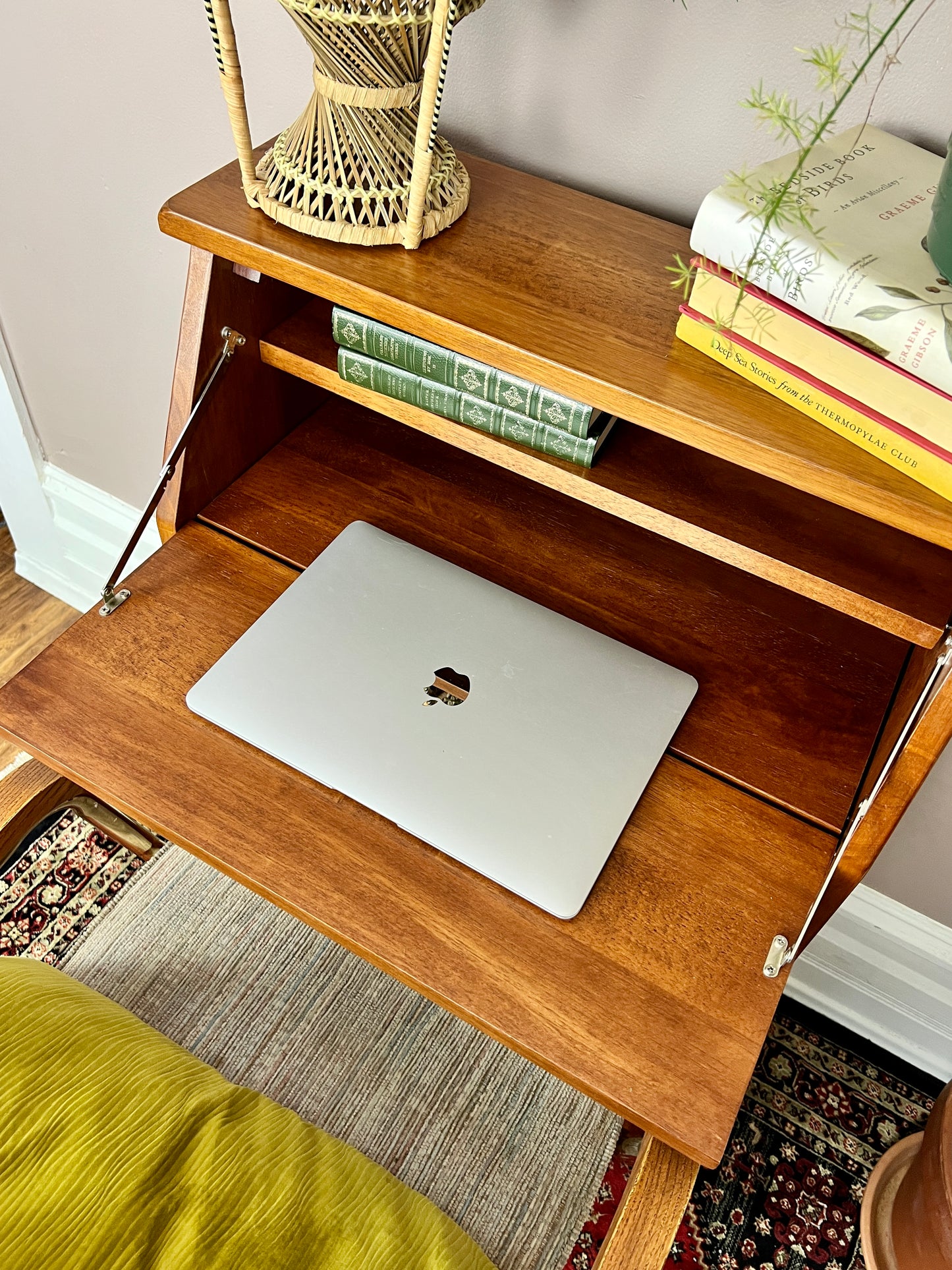 The Golden Bell Secretary Desk