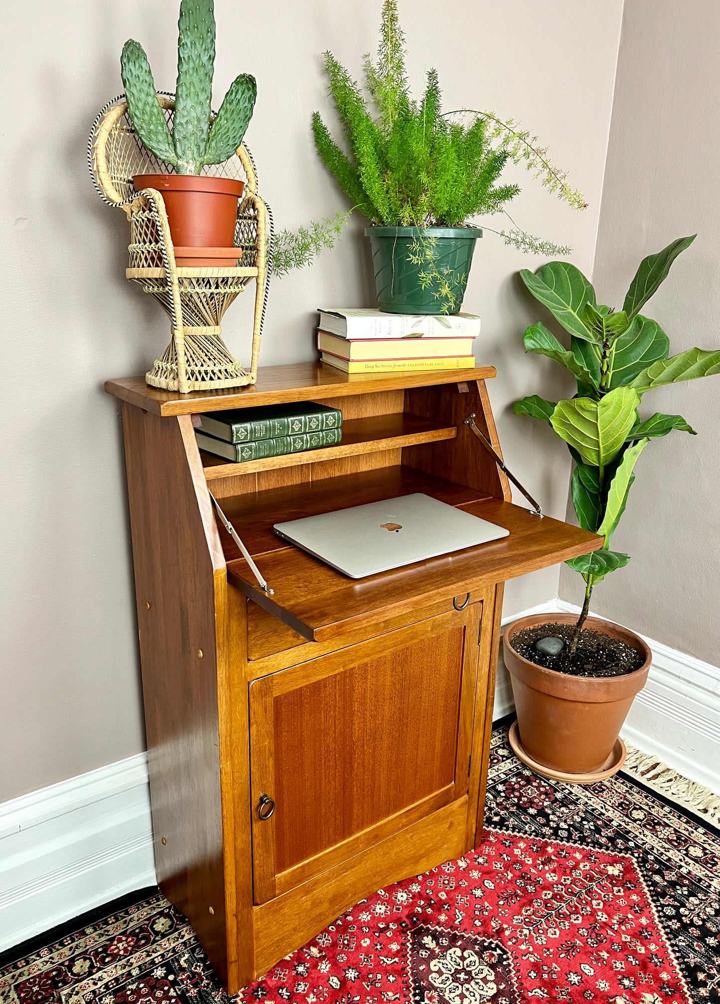 The Golden Bell Secretary Desk