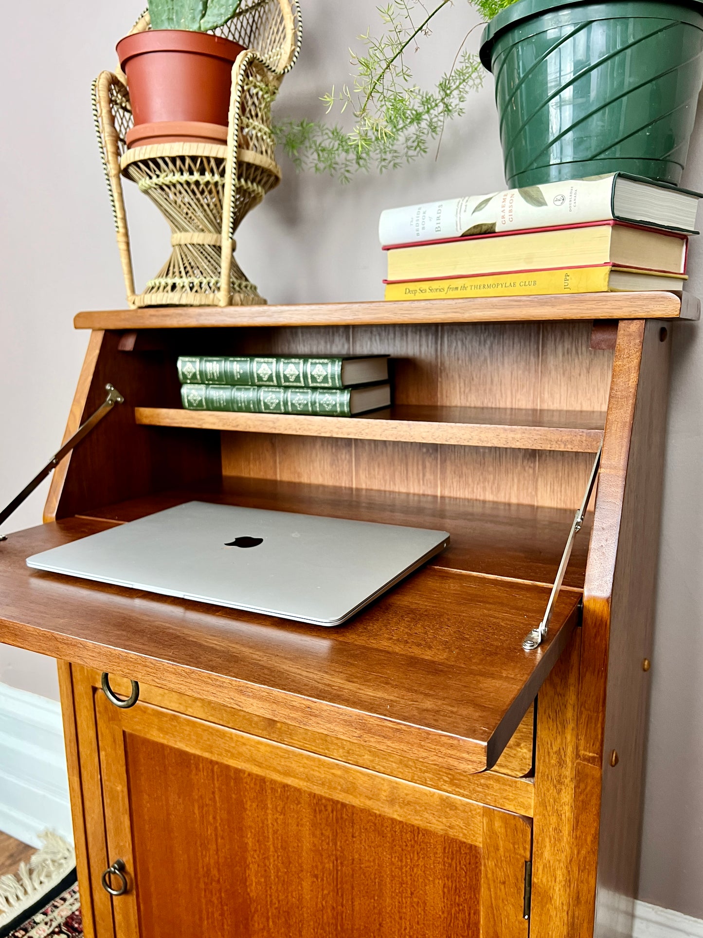 The Golden Bell Secretary Desk