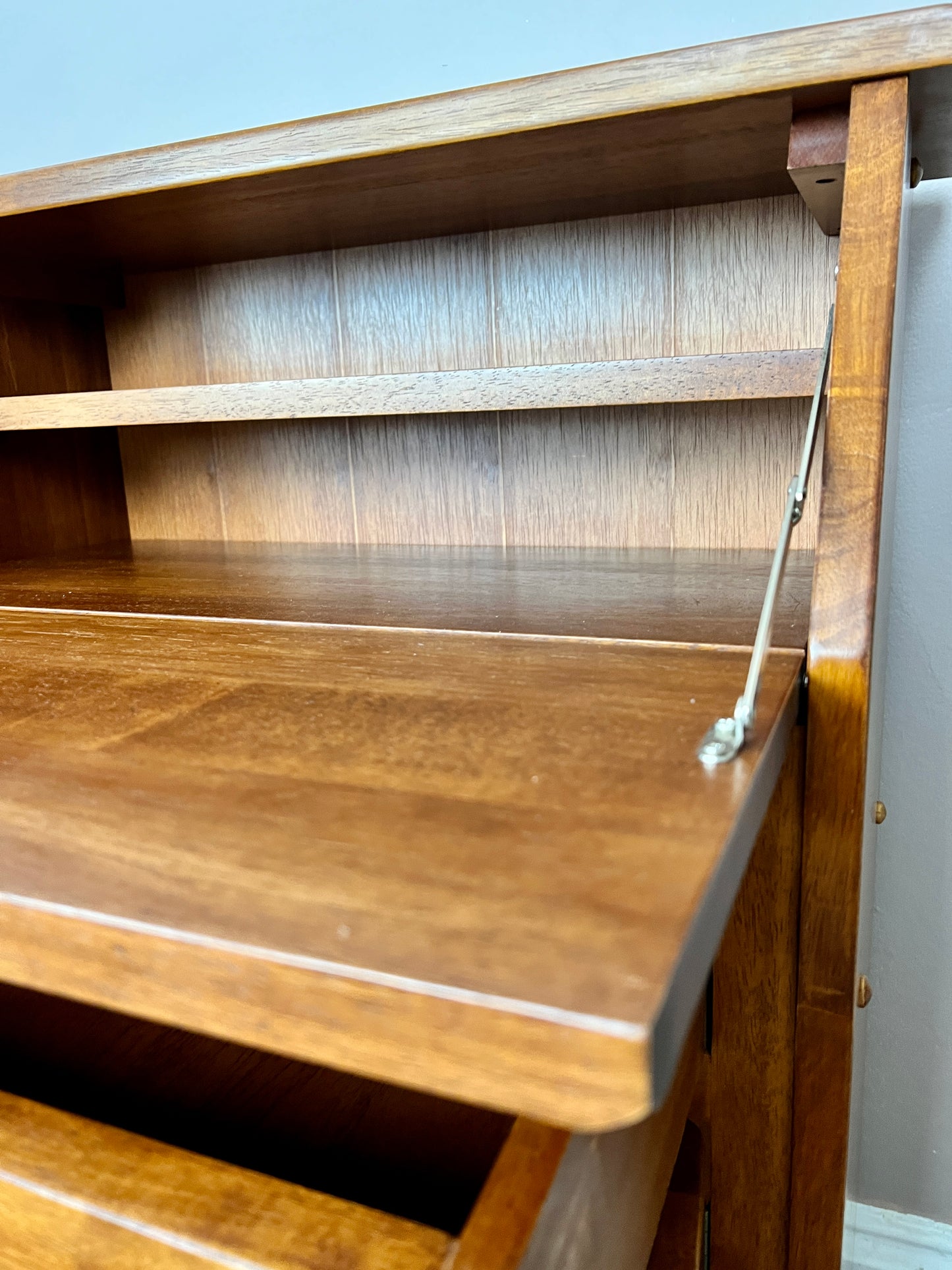 The Golden Bell Secretary Desk