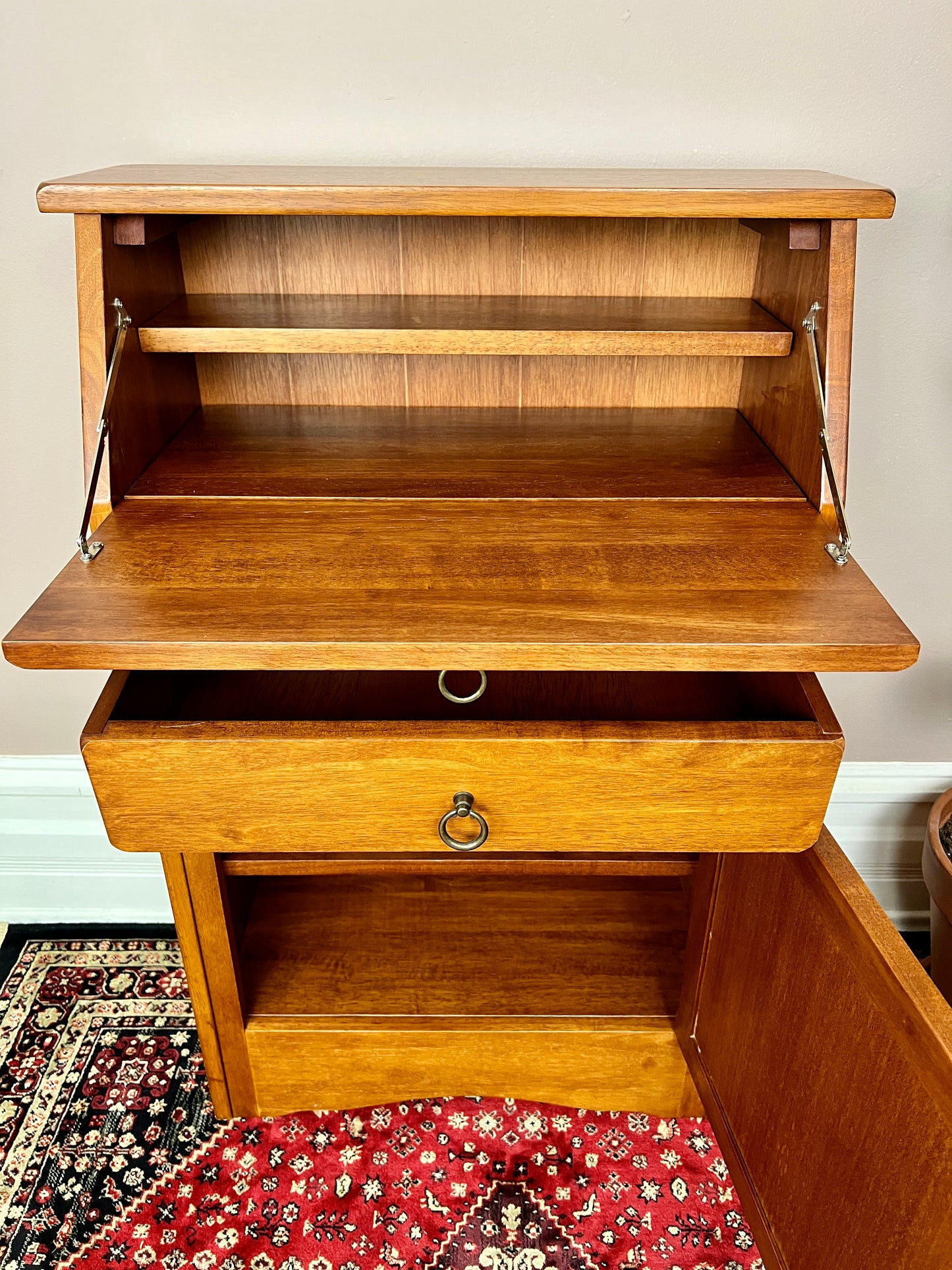 The Golden Bell Secretary Desk