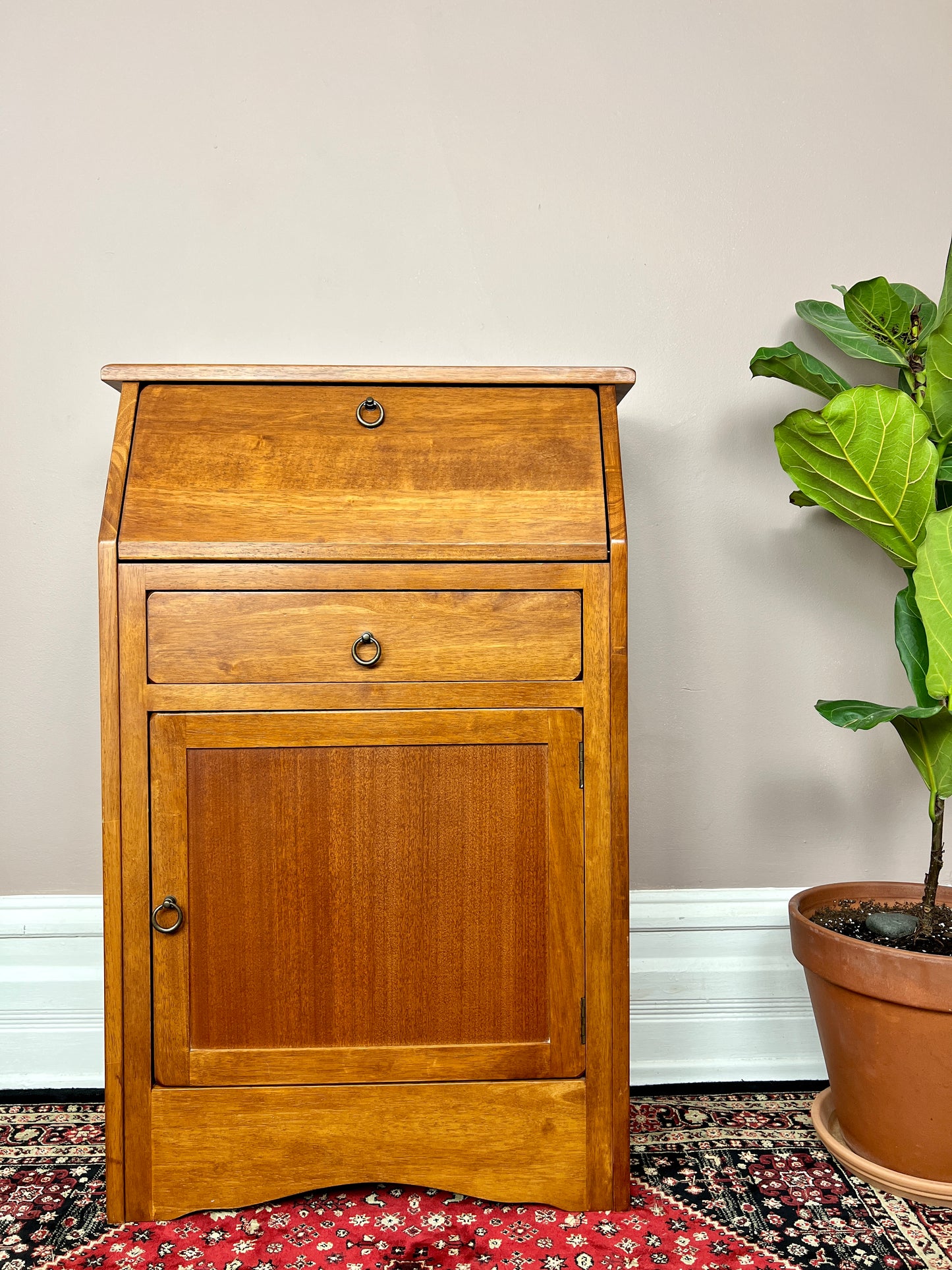 The Golden Bell Secretary Desk