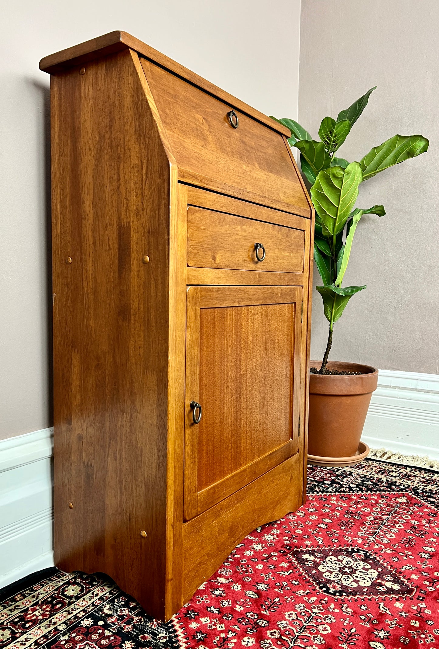 The Golden Bell Secretary Desk